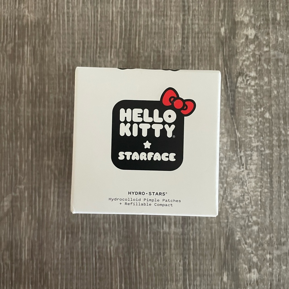 hello kitty x starface acne pimple patch compact